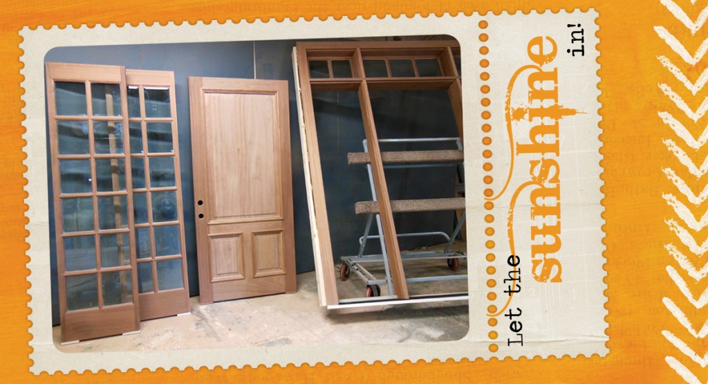 Sapele Door Unit